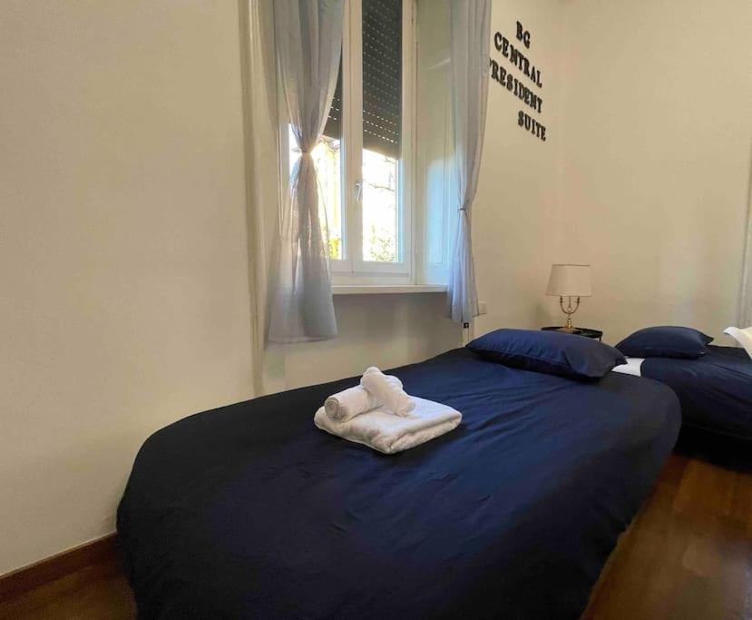 Bg Central President Suite Con Parcheggio - Vista Citta Alta Bérgamo Exterior foto