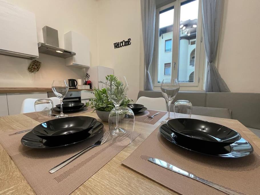 Bg Central President Suite Con Parcheggio - Vista Citta Alta Bérgamo Exterior foto